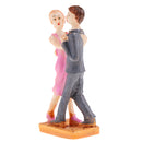 1 Pair Sweety Lovers Couple Miniatures Fairy Garden Statue Resin Craft Ornament