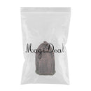 DIY Retro Resin Craft Wood Boat Model Figure Toys Micro Garden Decor Ornaments Miniature Accessories