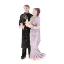 3 Pair Sweety Lovers Couple Miniatures Fairy Garden Statue Resin Craft Ornament