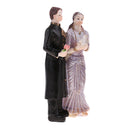 3 Pair Sweety Lovers Couple Miniatures Fairy Garden Statue Resin Craft Ornament