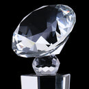 27cm Diamond Tops Crystal Trophy Cup Encourage Souvenir for Championship 1Pc