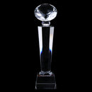 27cm Diamond Tops Crystal Trophy Cup Encourage Souvenir for Championship 1Pc