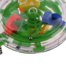 Kids IQ Mind Gaming Education Toy 3D Maze Ball Puzzles Labyrinth 36 Barriers