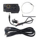 4-Band EQ Equalizer Acoustic Guitar Kits Preamp Piezo Pickup w/ Cable Screws