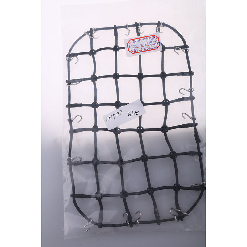 1/10th RC Car Parts Rubber Luggage Roof Rack Net for Axial SCX10 CC01 RC4WD