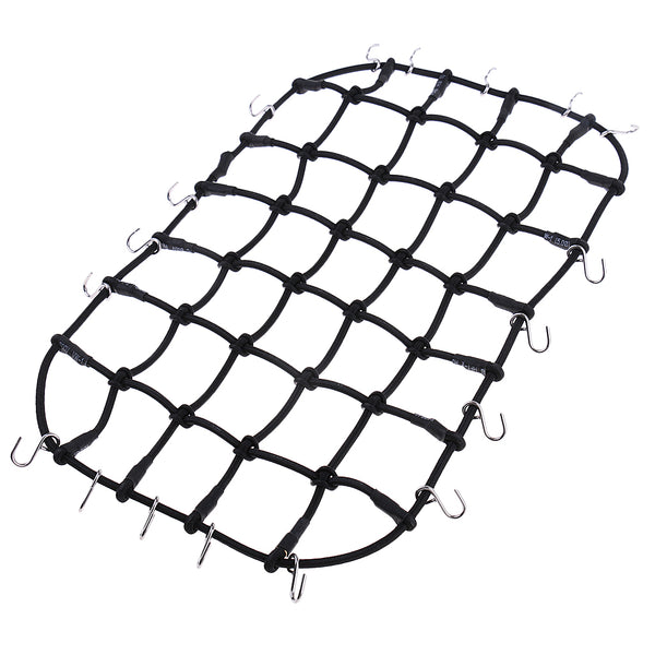 1/10th RC Car Parts Rubber Luggage Roof Rack Net for Axial SCX10 CC01 RC4WD