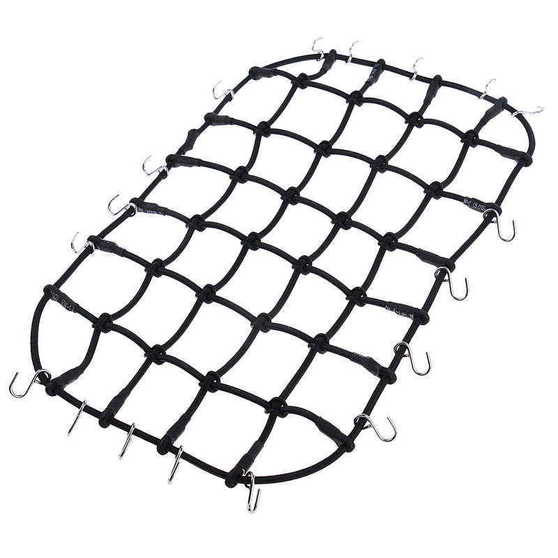 1/10th RC Car Parts Rubber Luggage Roof Rack Net for Axial SCX10 CC01 RC4WD