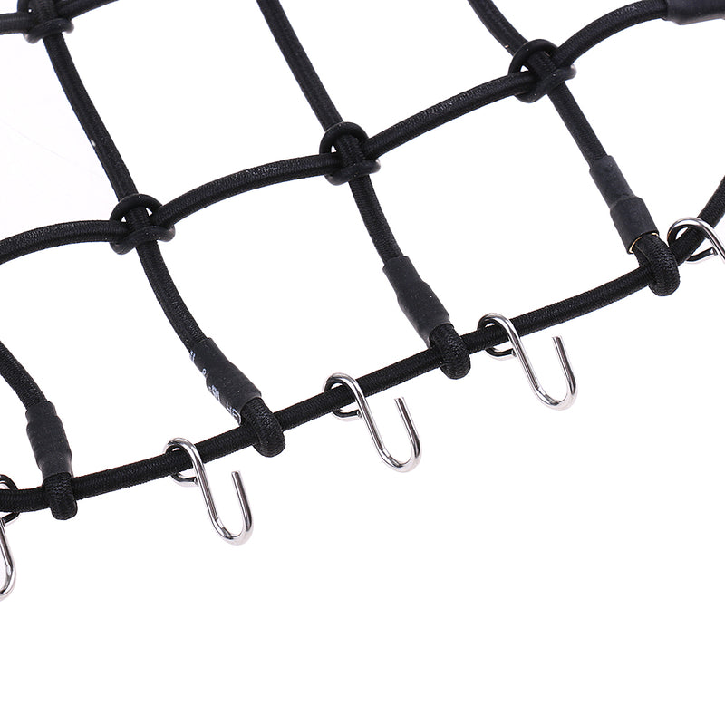 1/10th RC Car Parts Rubber Luggage Roof Rack Net for Axial SCX10 CC01 RC4WD