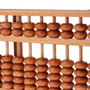 15 Rows Chinese Wooden Beads Arithmetic Abacus Calculator for Kids Education