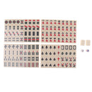 Chinese Antique Mahjong Board Game 144 Mahjong in 23x16.2x4.5cm Wooden Box