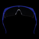 Safety Glasses with Clear Anti-scratchy Wrap-Around Lenses and No-Slip Grips,UV Adjustable Workplace Clear Protective Glasses