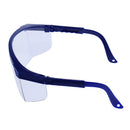 Safety Glasses with Clear Anti-scratchy Wrap-Around Lenses and No-Slip Grips,UV Adjustable Workplace Clear Protective Glasses
