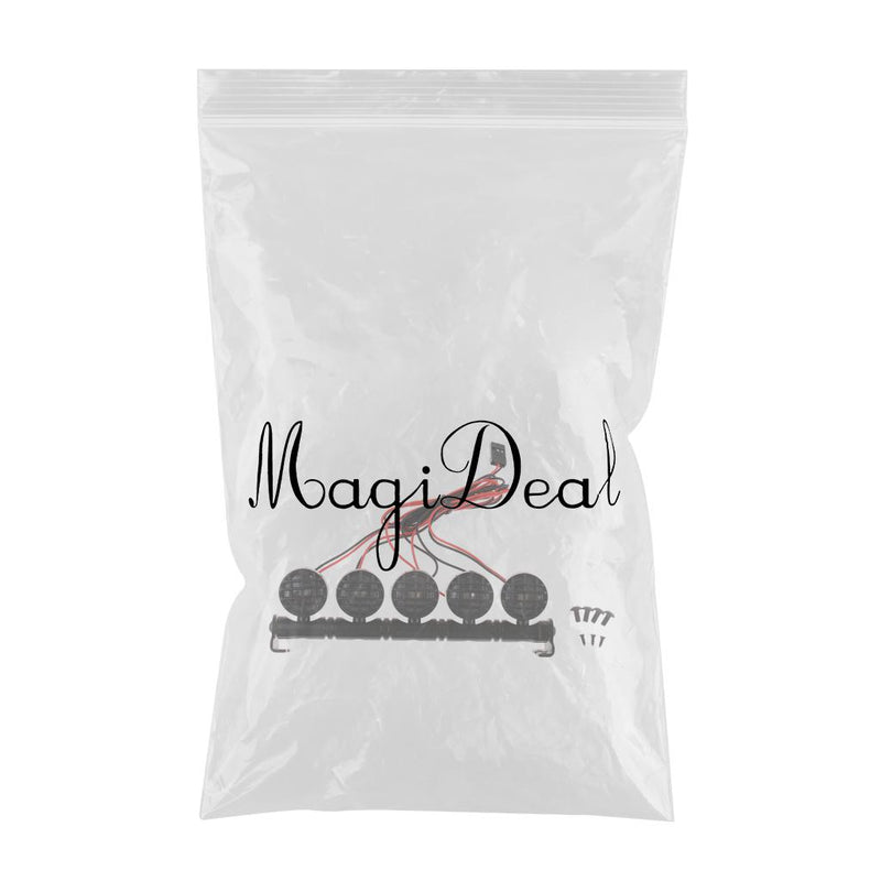 1/10 RC Car Bright 5 LED Light Lighting for HSP Traxxas RC4WD Rock Crawler