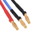 6Pcs 4.0mm & 3.5mm Connectors 23cm Banana RC Brushless Motor ESC Extension Cable Wire RC Car Boat Parts