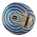 Kalimba Thumb Piano 7 Keys Tunable Coconut Shell Painted Musical Instrument