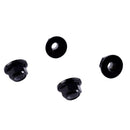 10pcs Black Steel M4 4mm 1/10 RC Vehicle Fastener Nuts Wheel Tires Accessory
