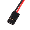 JR 1 Male to JST 2 Female Y Connector Wire Splitter Cable with 23cm Leads