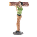 Resin Sand Scenery Woodcutter Timberjack People Model Figurine Miniature for Layout Landscape Scenery Parts