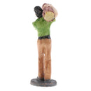 Resin Sand Scenery Woodcutter Timberjack People Model Figurine Miniature for Layout Landscape Scenery Parts