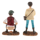 Sand Table Scene WC Shit Pee Dolls People Figure Model for DIY Layout Railway Landscape Scenery Parts