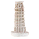 Resin Art Craft Tower of Pisa Sculpture Model Layout Statue for Diorama Prop