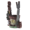 Resin Sand Scenery Building Dry Well Model Figurine Miniature for Layout Landscape Scenery Parts