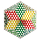 Kids Children Family Set Chinese Checkers Toy Vintage Marble Chess Set Gift