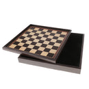 3 in 1 Wooden International Chess Set Backgammon Draughts Chessboard Checker