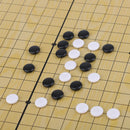 Chinese Board Game Weiqi Checkers Folding Table Magnetic Go Chess Game Set