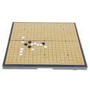 Chinese Board Game Weiqi Checkers Folding Table Magnetic Go Chess Game Set