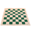 PVC Leather Chess Board Chess Cloth without Piece International Board Green