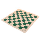 PVC Leather Chess Board Chess Cloth without Piece International Board Green