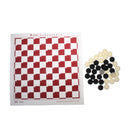 Portable Plastic International Checkers (Draughts) Set - 100 Playing Field