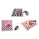 Portable Plastic International Checkers (Draughts) Set - 100 Playing Field