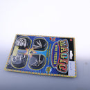 4Pcs/Set Chinese Ring Metal Wire Puzzle IQ Disentanglement Magic Brain Teaser Puzzles Game for Kids Adults Educational Toys Gifts