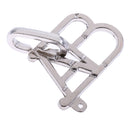 6pcs/set Brain Teaser Metal Wire Puzzle Test Mind Game for Adults Kids Toys