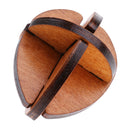 Classic IQ 3D Wooden Puzzle Mind Brain Teaser Interlocking Puzzles Game Toys for Adults Children Kids