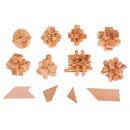 3D Ming Luban Educational Toy Wood Puzzles for Adults Kids Brain Teaser Children Birthday Gift