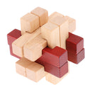 10Pcs Classical Interlock Toys Kong Ming Lock Luban Lock for Children Gift