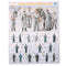 1/35 Scale WWII German Karl Artillery Crew Military Action Figures DIY Kit
