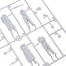 1/35 Scale WWII German Karl Artillery Crew Military Action Figures DIY Kit
