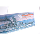 1:700 Scale 30cm Plastic WWII Warship German Bismarck Battleship Model Kits