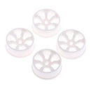 4pcs White Wheel Rim for WLtoys K969 K989 P929 1/28 RC Drift Car Spare Parts