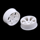 4pcs White Wheel Rim for WLtoys K969 K989 P929 1/28 RC Drift Car Spare Parts