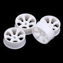 4pcs White Wheel Rim for WLtoys K969 K989 P929 1/28 RC Drift Car Spare Parts