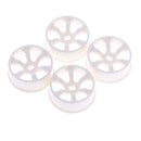 4pcs White Wheel Rim for WLtoys K969 K989 P929 1/28 RC Drift Car Spare Parts