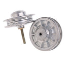 2Pcs Silver Metal Idler Wheels for 1/16 Heng Long RC Tiger Tank Model Parts