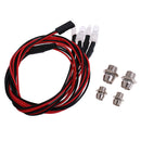 RC Bright LED Lamp Light for 1/10 1/8 Rally Climbing Car Monster Short-course Truck CC01 D90 SCX10 RC4WD