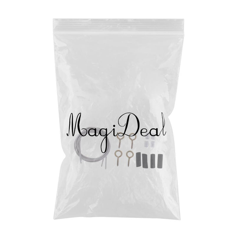 1/10 RC Car Climbing Truck Steel Wire Rope Trailer Rope DIY for RC4WD Parts