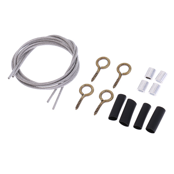 1/10 RC Car Climbing Truck Steel Wire Rope Trailer Rope DIY for RC4WD Parts